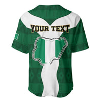Personalised Nigeria Baseball Jersey Naija In My Heart