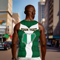Personalised Nigeria Men Tank Top Naija In My Heart