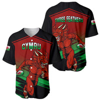 Wales Rugby Baseball Jersey Cymru Come On 2023 World Cup - Wonder Print Shop