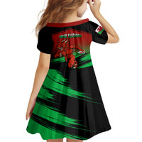 Wales Rugby Family Matching Puletasi Dress and Hawaiian Shirt Cymru Come On 2023 World Cup - Wonder Print Shop