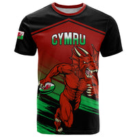 Wales Rugby T Shirt Cymru Come On 2023 World Cup - Wonder Print Shop