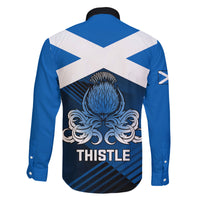Scotland Rugby Family Matching Short Sleeve Bodycon Dress and Hawaiian Shirt Thistle Go 2023 World Cup - Wonder Print Shop
