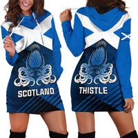 Scotland Rugby Hoodie Dress Thistle Go 2023 World Cup - Wonder Print Shop