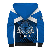 Scotland Rugby Sherpa Hoodie Thistle Go 2023 World Cup - Wonder Print Shop