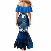 Custom Scotland Rugby Mermaid Dress Thistle Go 2023 World Cup - Wonder Print Shop