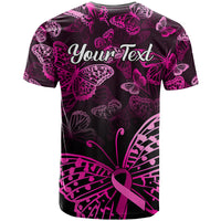 Personalised In October We Wear Pink T Shirt Breast Cancer Awareness - Wonder Print Shop