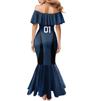 Custom Japan Football Family Matching Mermaid Dress and Hawaiian Shirt Come On Young Nadeshiko - Wonder Print Shop