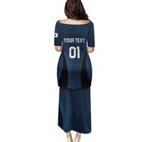 Custom Japan Football Family Matching Puletasi and Hawaiian Shirt Come On Young Nadeshiko - Wonder Print Shop