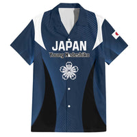 Custom Japan Football Family Matching Short Sleeve Bodycon Dress and Hawaiian Shirt Come On Young Nadeshiko - Wonder Print Shop