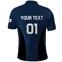 Custom Japan Football Polo Shirt Come On Young Nadeshiko - Wonder Print Shop