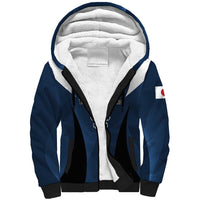 Custom Japan Football Sherpa Hoodie Come On Young Nadeshiko - Wonder Print Shop