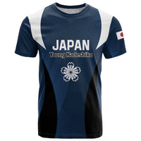 Custom Japan Football T Shirt Come On Young Nadeshiko - Wonder Print Shop