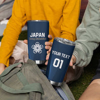 Custom Japan Football Tumbler Cup Come On Young Nadeshiko - Wonder Print Shop