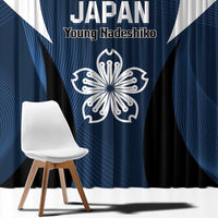 Japan Football Window Curtain Come On Young Nadeshiko - Wonder Print Shop