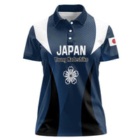 Custom Japan Football Women Polo Shirt Come On Young Nadeshiko - Wonder Print Shop