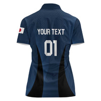 Custom Japan Football Women Polo Shirt Come On Young Nadeshiko - Wonder Print Shop