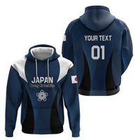 Custom Japan Football Zip Hoodie Come On Young Nadeshiko - Wonder Print Shop