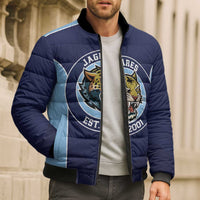 Jaguares El Salvador Rugby Custom Bomber Puffer Jacket JagsUp - Wonder Print Shop