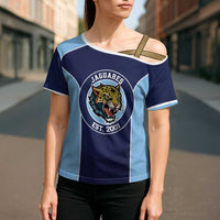 Jaguares El Salvador Rugby Custom Cross Shoulder Shirt JagsUp - Wonder Print Shop