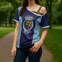 Jaguares El Salvador Rugby Custom Cross Shoulder Shirt JagsUp - Wonder Print Shop