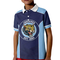 Jaguares El Salvador Rugby Custom Kid Polo Shirt JagsUp - Wonder Print Shop