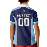 Jaguares El Salvador Rugby Custom Kid Polo Shirt JagsUp - Wonder Print Shop