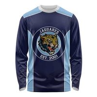 Jaguares El Salvador Rugby Custom Long Sleeve Shirt JagsUp - Wonder Print Shop