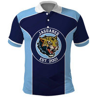 Jaguares El Salvador Rugby Custom Polo Shirt JagsUp - Wonder Print Shop