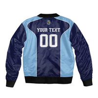 Jaguares El Salvador Rugby Custom Sleeve Zip Bomber Jacket JagsUp - Wonder Print Shop