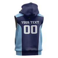 Jaguares El Salvador Rugby Custom Sleeveless Zip Hoodie JagsUp - Wonder Print Shop