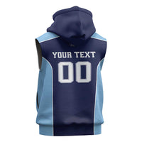 Jaguares El Salvador Rugby Custom Sleeveless Zip Hoodie JagsUp - Wonder Print Shop