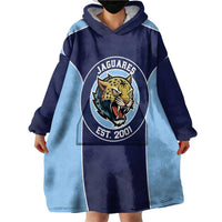 Jaguares El Salvador Rugby Custom Wearable Blanket Hoodie JagsUp - Wonder Print Shop
