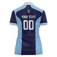 Jaguares El Salvador Rugby Custom Women Polo Shirt JagsUp - Wonder Print Shop