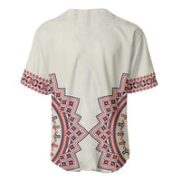 Romanian Traditional Pattern Baseball Jersey Unique - Wonder Print Shop
