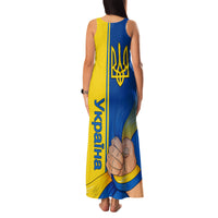 Ukraine Unity Day Family Matching Tank Maxi Dress and Hawaiian Shirt Ukrainian Unification Act - Wonder Print Shop