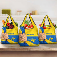 Ukraine Unity Day Grocery Bag Ukrainian Unification Act