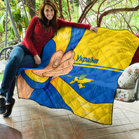 Ukraine Unity Day Quilt Ukrainian Unification Act - Wonder Print Shop