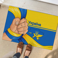Ukraine Unity Day Rubber Doormat Ukrainian Unification Act - Wonder Print Shop