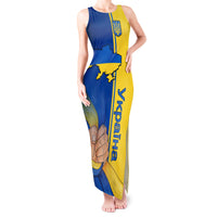 Ukraine Unity Day Tank Maxi Dress Ukrainian Unification Act - Wonder Print Shop
