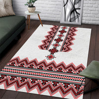 Ukraine Folk Pattern Area Rug Ukrainian Traditional Version - Wonder Print Shop