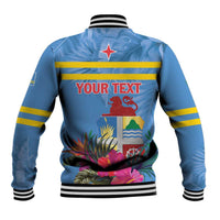 Aruba ta Bonita Baseball Jacket Aruba Shoco Tropical Vibe - Wonder Print Shop