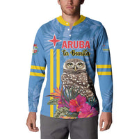Aruba ta Bonita Button Sweatshirt Aruba Shoco Tropical Vibe - Wonder Print Shop