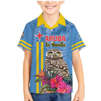 Aruba ta Bonita Family Matching Mermaid Dress and Hawaiian Shirt Aruba Shoco Tropical Vibe - Wonder Print Shop