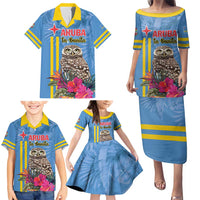 Aruba ta Bonita Family Matching Puletasi and Hawaiian Shirt Aruba Shoco Tropical Vibe - Wonder Print Shop