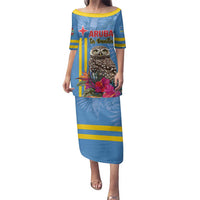 Aruba ta Bonita Family Matching Puletasi and Hawaiian Shirt Aruba Shoco Tropical Vibe - Wonder Print Shop