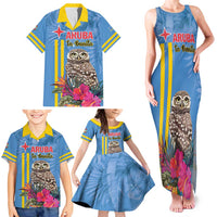 Aruba ta Bonita Family Matching Tank Maxi Dress and Hawaiian Shirt Aruba Shoco Tropical Vibe - Wonder Print Shop