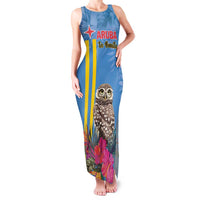 Aruba ta Bonita Family Matching Tank Maxi Dress and Hawaiian Shirt Aruba Shoco Tropical Vibe - Wonder Print Shop