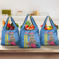 Aruba ta Bonita Grocery Bag Aruba Shoco Tropical Vibe