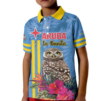 Aruba ta Bonita Kid Polo Shirt Aruba Shoco Tropical Vibe - Wonder Print Shop