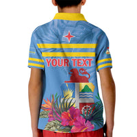 Aruba ta Bonita Kid Polo Shirt Aruba Shoco Tropical Vibe - Wonder Print Shop